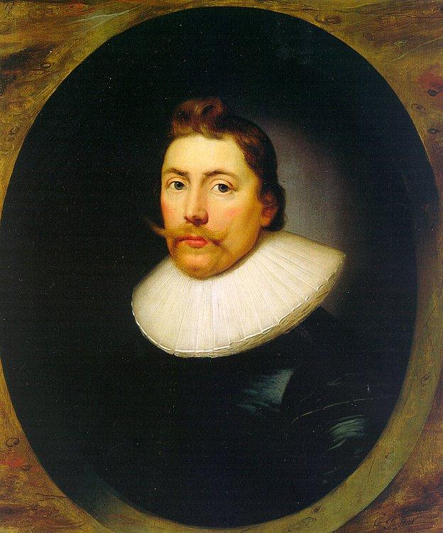 Cornelius Johnson Portrait of a Gentleman  222 France oil painting art
